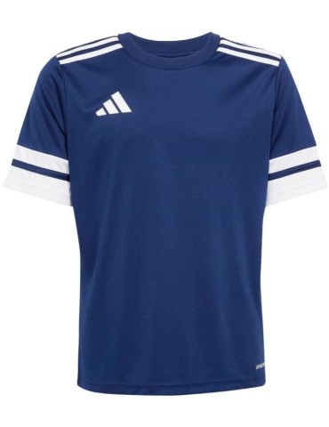 Tričko adidas Squadra 25 Jr (tm. modrá)