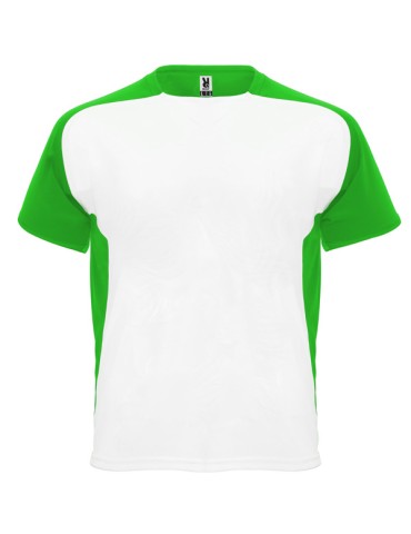 Pánské sportovní tričko TEAM 1 - bílá/zelená
