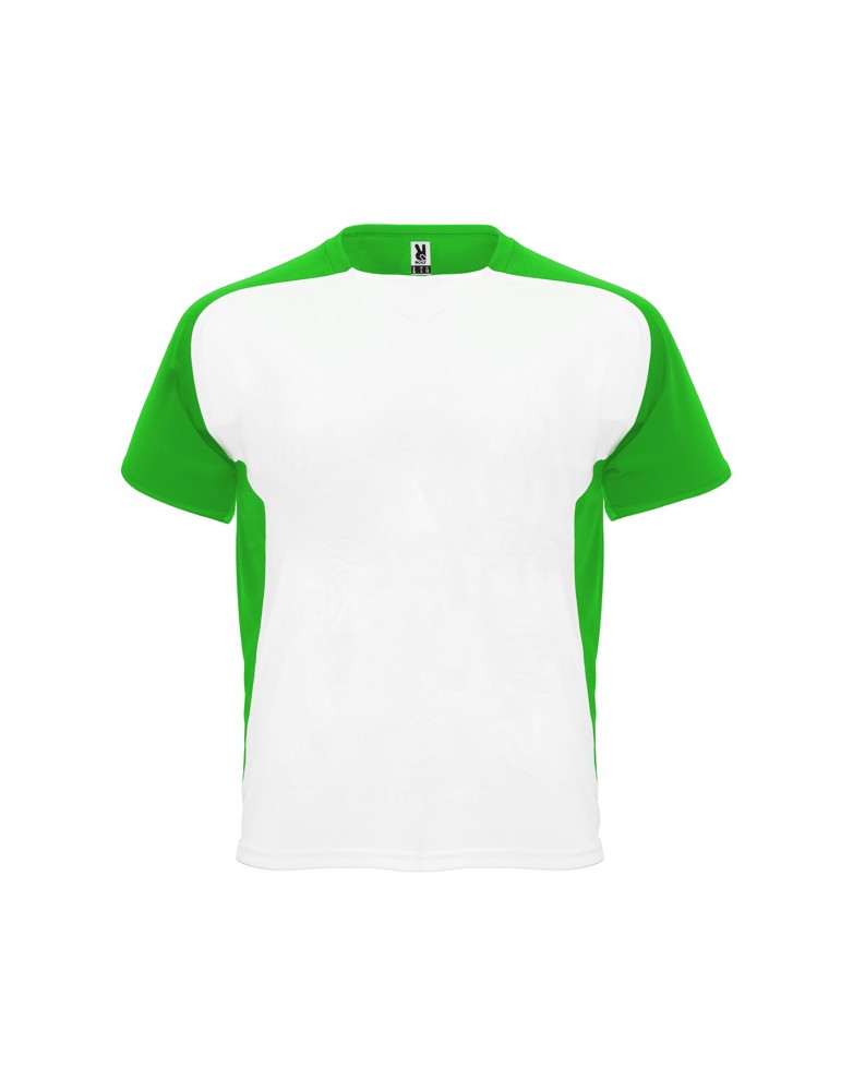 Pánské sportovní tričko TEAM 1 - bílá/zelená