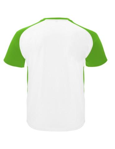 Dětský sportovní dres TEAM 1 - bílá/zelené