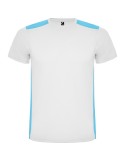 Pánské sportovní tričko Detroit - bílá/tyrkysová