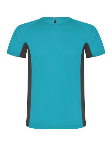 Sportovní dres ROLY - tyrkysová/tmavošedá