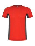Sportovní dres ROLY - červená/tmavošedá (6046)