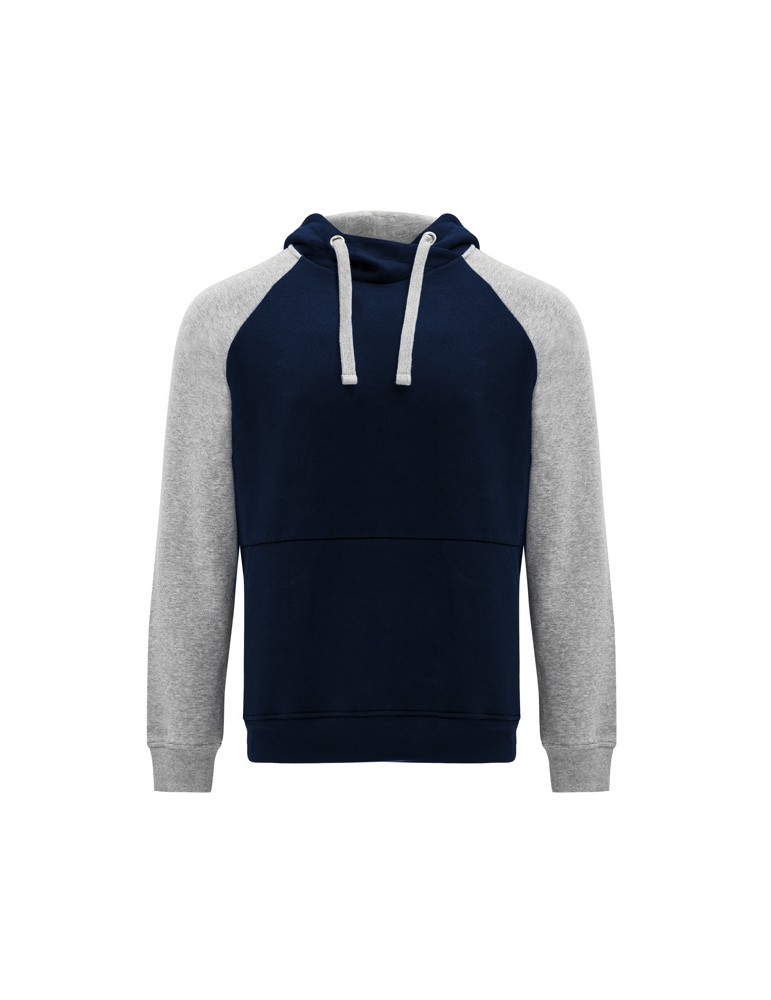 Mikina s kapucí Badet - námořnická modrá/melír