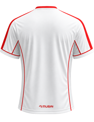 Dětský dres Musai AF - bílá/červená (0160)