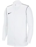 Tepláková bunda Nike Dry Park 20  JR (bílá)