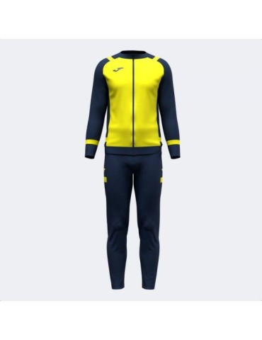 Joma Lider Tracksuit (žluto-tm.modrá)