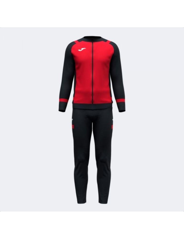 Joma Lider Tracksuit (červeno-černá)