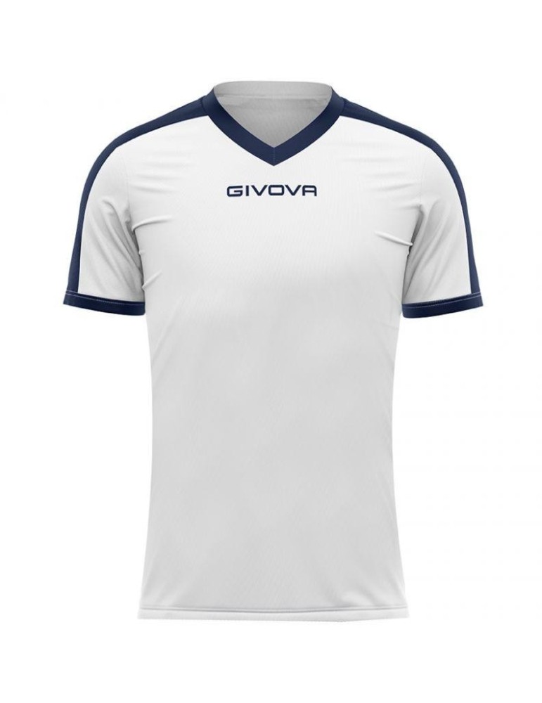 Dres Givova Revolution Interlock (bílá-tm.modrá)