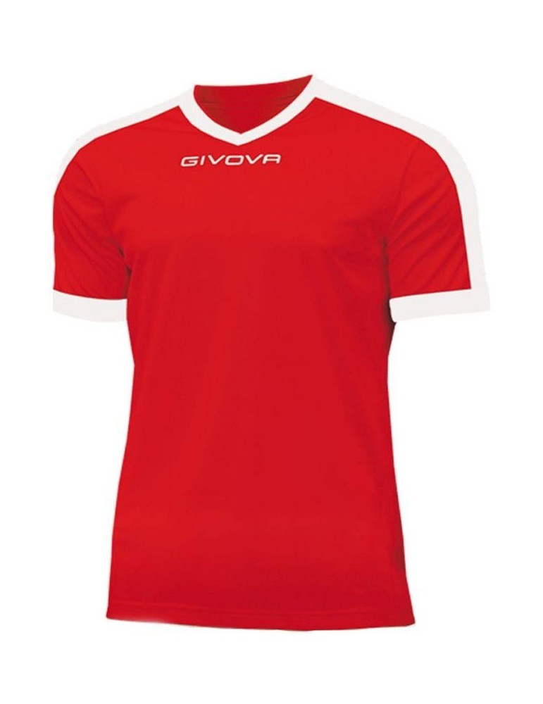 Dres Givova Revolution Interlock (červená-bílá)