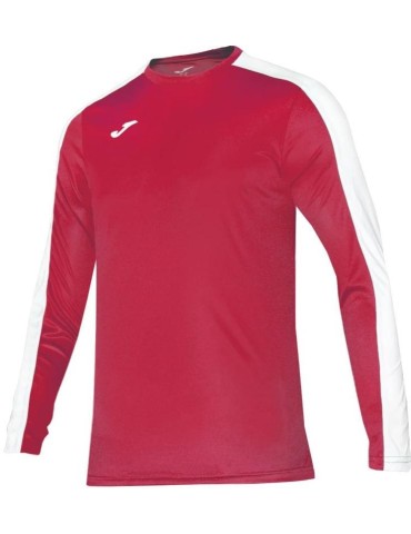 Triko Joma Academy III L/S (červená-bílá)