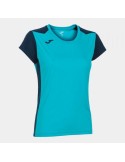 Dámské triko Joma Record II (modrá-tm.modrá)