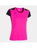 Dámské triko Joma Record II (růžová-černá)