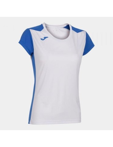 Dámské triko Joma Record II (bílá-modrá)