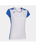Dámské triko Joma Record II (bílá-modrá)