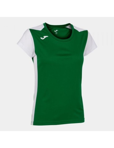 Dámské triko Joma Record II (zelená-bílá)