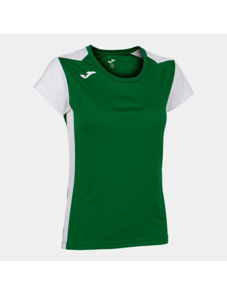 Dámské triko Joma Record II (zelená-bílá)