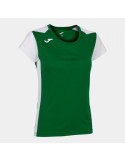 Dámské triko Joma Record II (zelená-bílá)