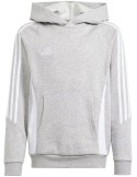 Mikina Adidas Tiro 24 Hooded Sweat JR (šedá)