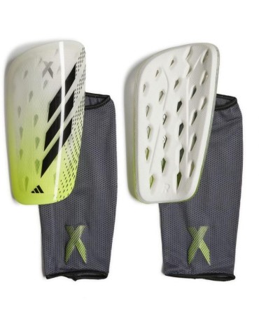 adidas X SG League - chrániče holení (bílo-žluté)