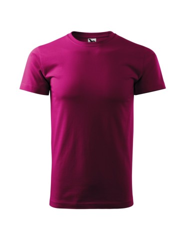 Tričko pánské Basic 129 fuchsia red