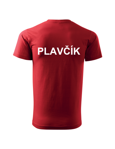 Tričko pánské PLAVČÍK (červené)
