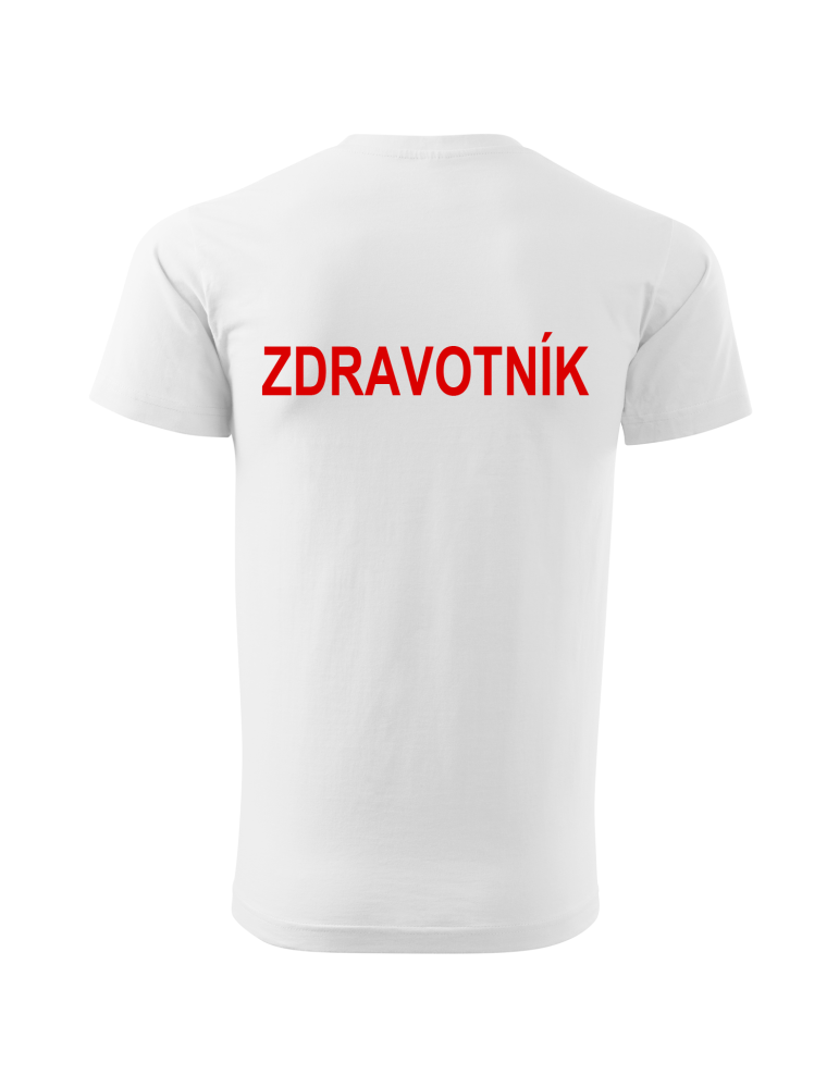 Tričko pánské ZDRAVOTNÍK (bílé)