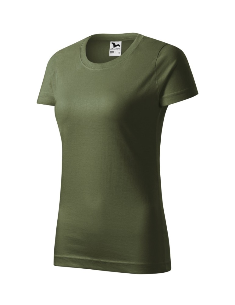 Tričko dámské Basic 134 khaki