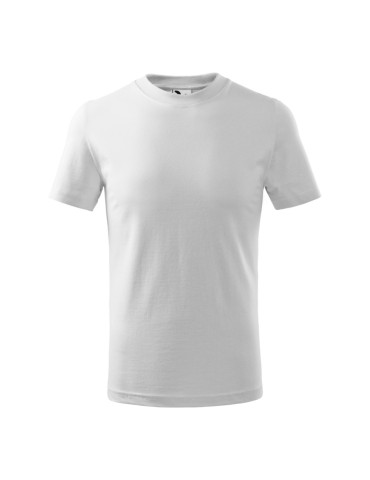 Tričko dětské Basic 138 bílá