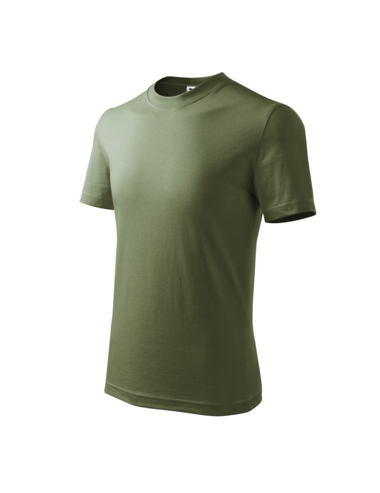 Tričko dětské Basic 138 khaki