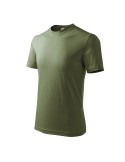 Tričko dětské Basic 138 khaki