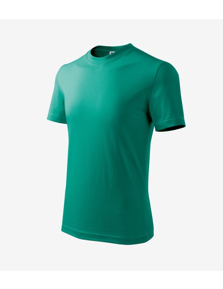 Tričko dětské Basic 138 emerald