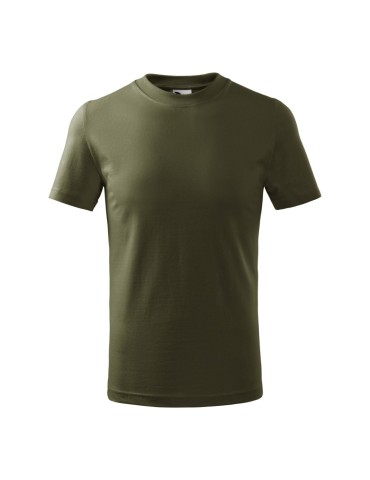 Tričko dětské Basic 138 military