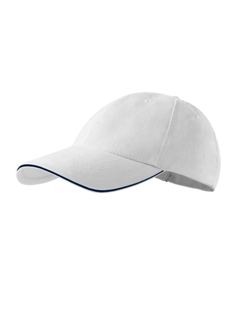 Čepice unisex Sandwich 6P 306 bílá