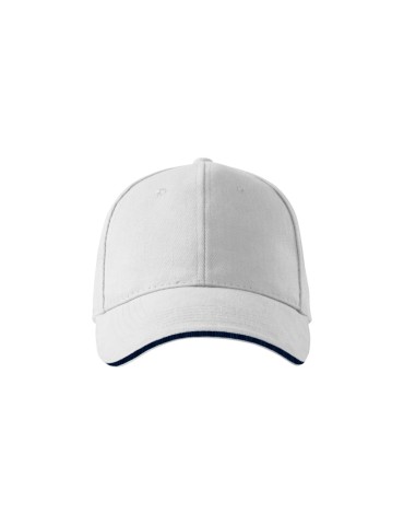 Čepice unisex Sandwich 6P 306 bílá