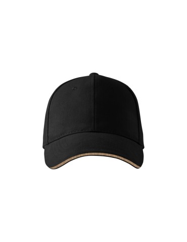 Čepice unisex Sandwich 6P 306 černá