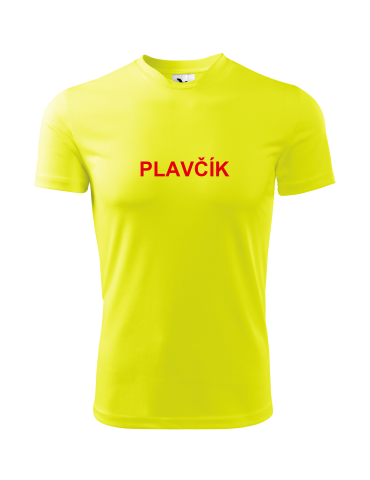 Funkční tričko pánské PLAVČÍK (neon yellow)