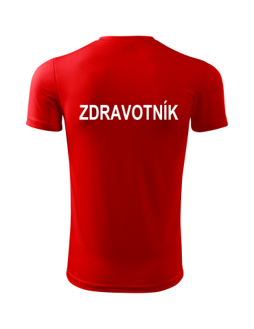Funkční tričko pánské ZDRAVOTNÍK (červená)