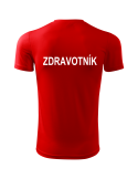 Funkční tričko pánské ZDRAVOTNÍK (červená)