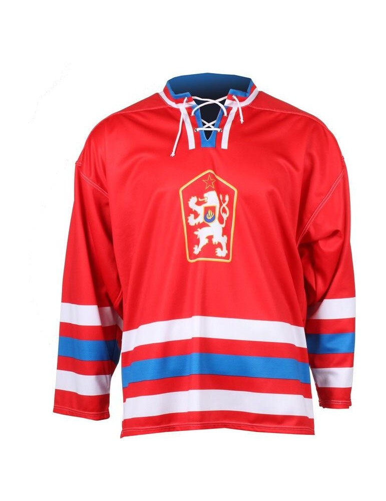 Replika ČSSR 1976 hokejový dres červená