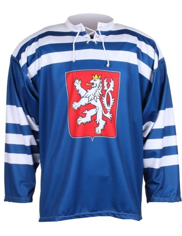 Replika ČSR 1947 hokejový dres modrá