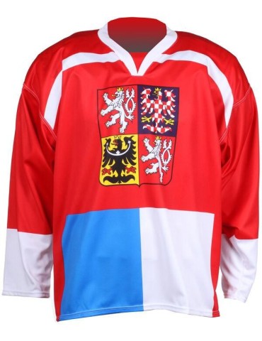 Replika ČR Nagano 1998 hokejový dres červená