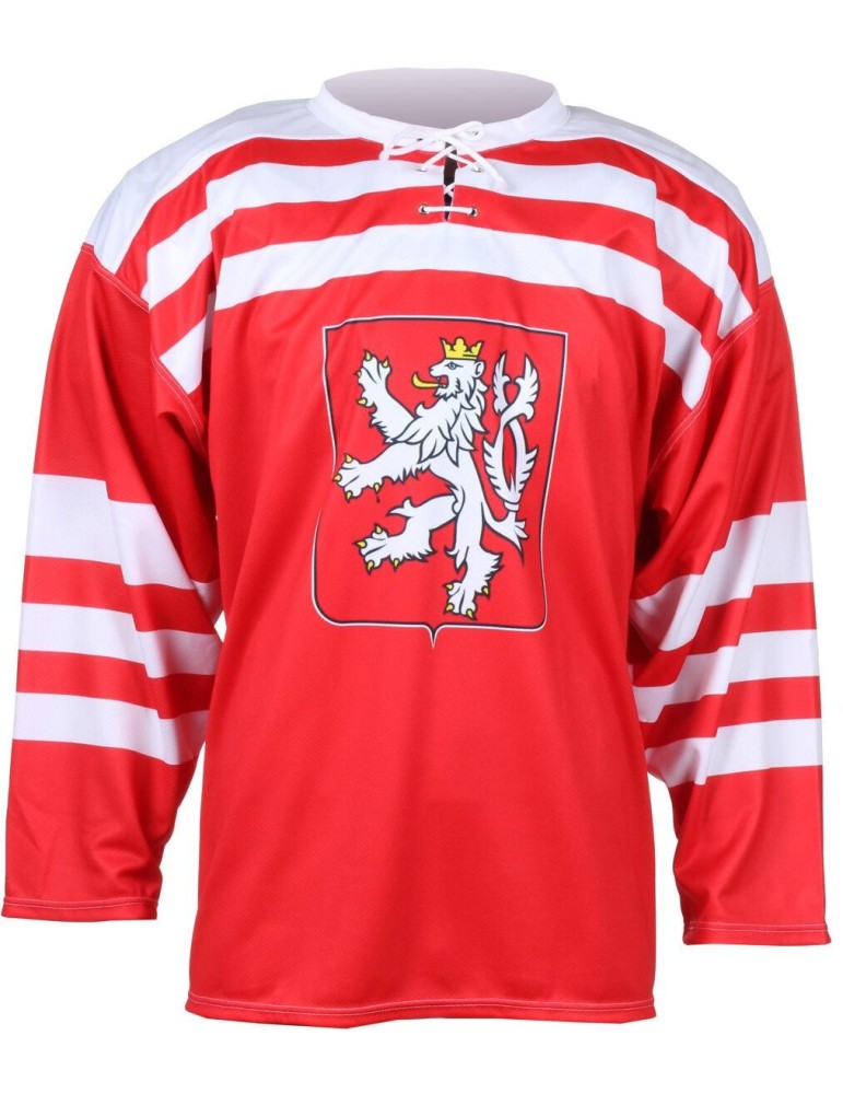 Replika ČSR 1947 hokejový dres červená
