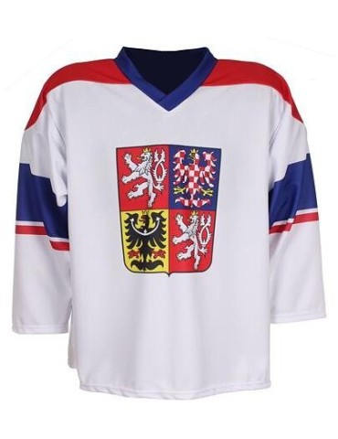 Replika ČR 2024 hokejový dres bílá