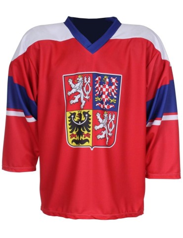Replika ČR 2024 hokejový dres červená