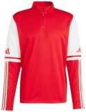 Mikina adidas Squadra 25 Training Top M (červeno-bílá)