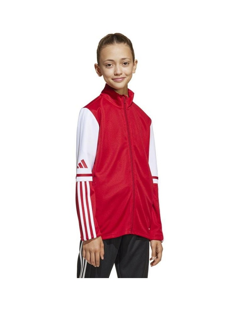 Mikina adidas Squadra 25 Training JR (červeno-bílá)