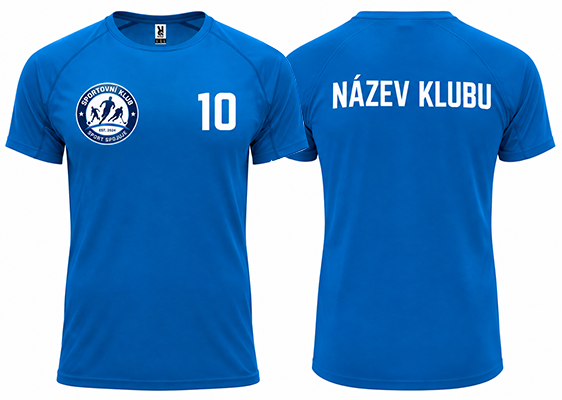 Triko s logem a názvem klubu